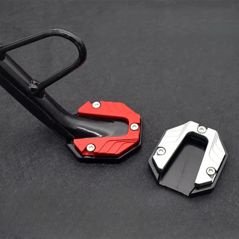 Motorcycle Bikes Kickstand Extender Foot Side Stand Extension Foot Pad Support Plate Motorcycle Accessories NEW 2026