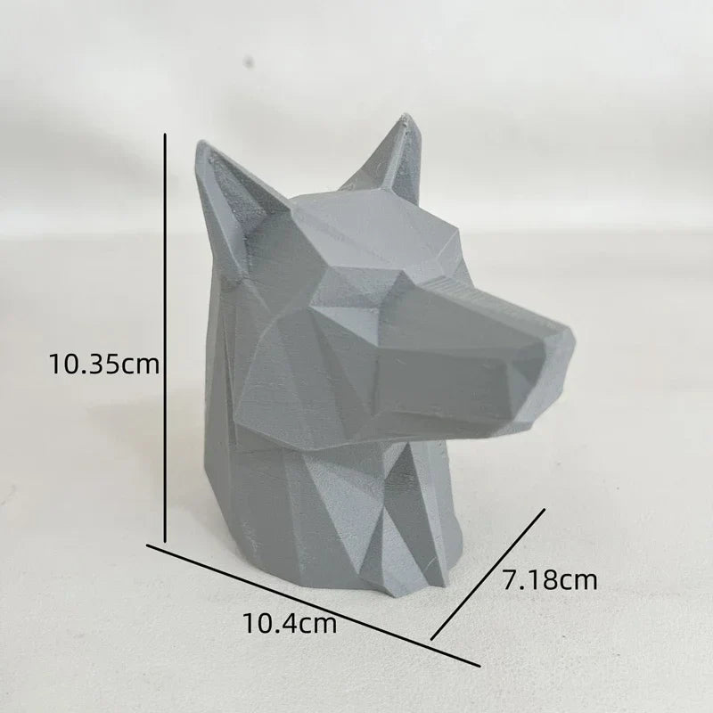 50mm Cool Dog Head Tow Bar Ball Cover Cap Ball Hood Trailer Hitch Protect Towball Trailer Ball Cover Black Car Accessories