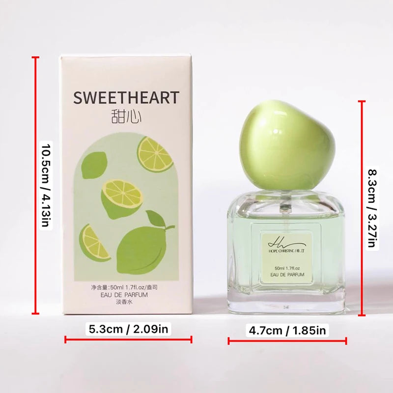 Summer Lemon Citrus Perfume Fresh Fruity Light Fragrance Long Lasting Mild Scent For Ladies Daily Travel Outdoor Casual Use