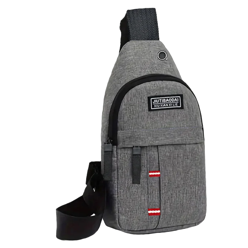 Adjustable Crossbody Oxford Pocket