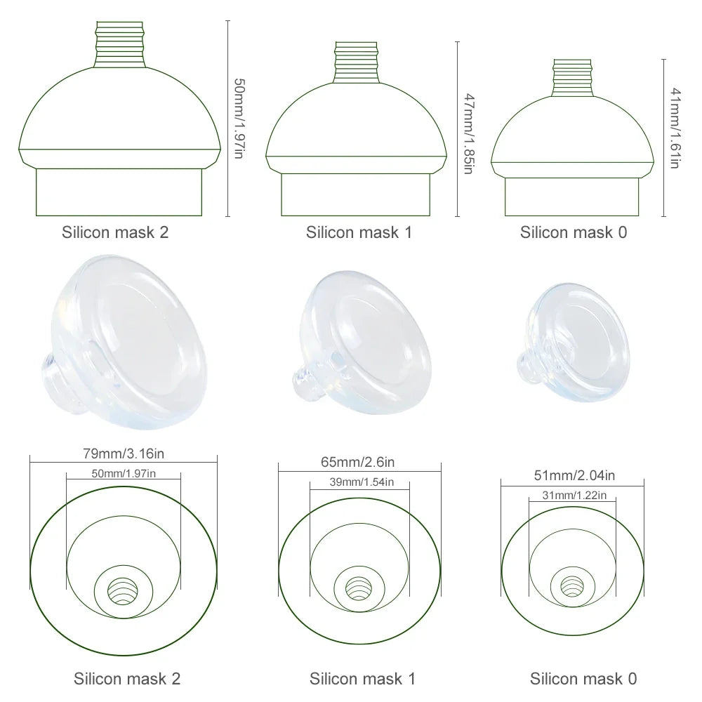 Cat Aerosol Chamber Pet Dog Portable Inhaler Spacer With Breathing Indicator Silicone Mask For Veterinary Equipment Vet Clinic