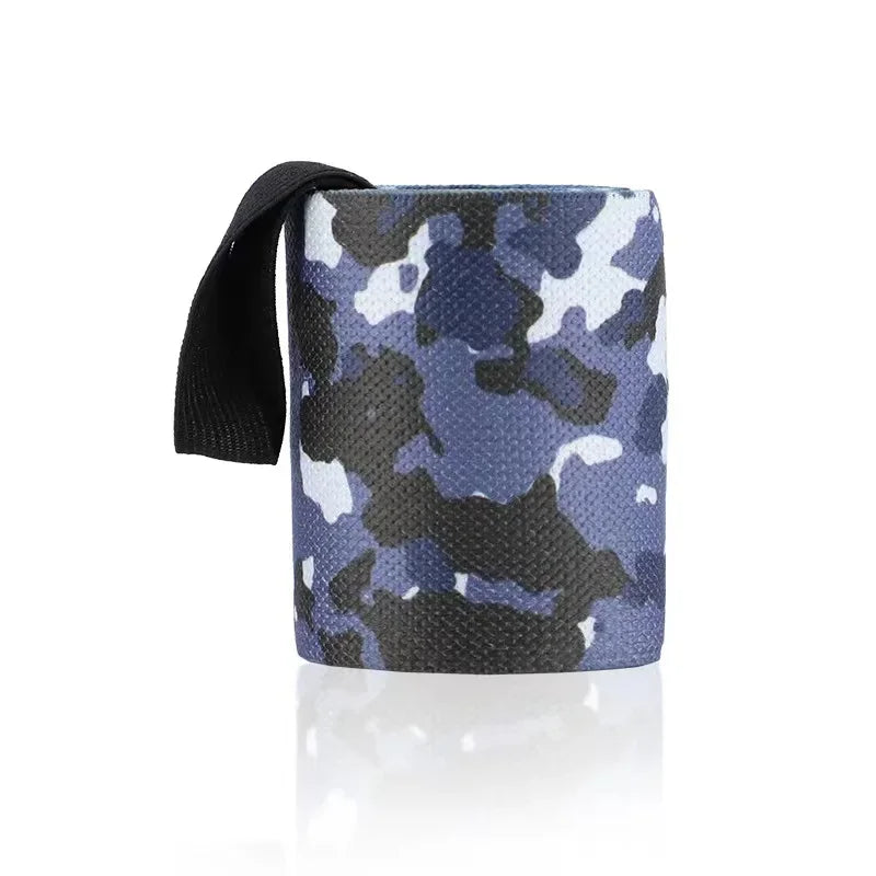 1pc Wrist Support Gym Strap Camouflage Adjustable Wristband Elastic Wrist Wraps Bandages for Gym Weightlifting Protect Hand Wrap