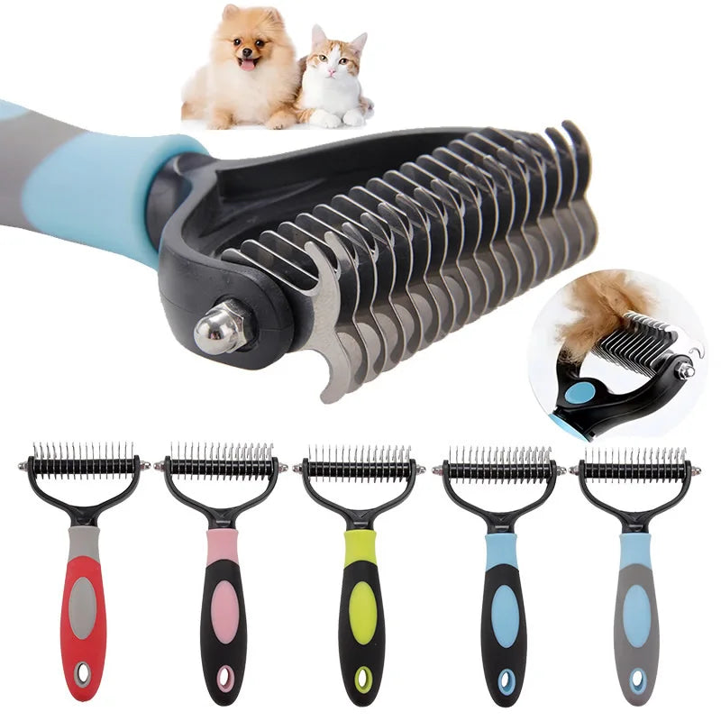 Dog Brush for Pet Hair Remover Grooming Comb - Efficient Hair Removal Tool for Cats And Dogs Pet Hair Brush Accessory