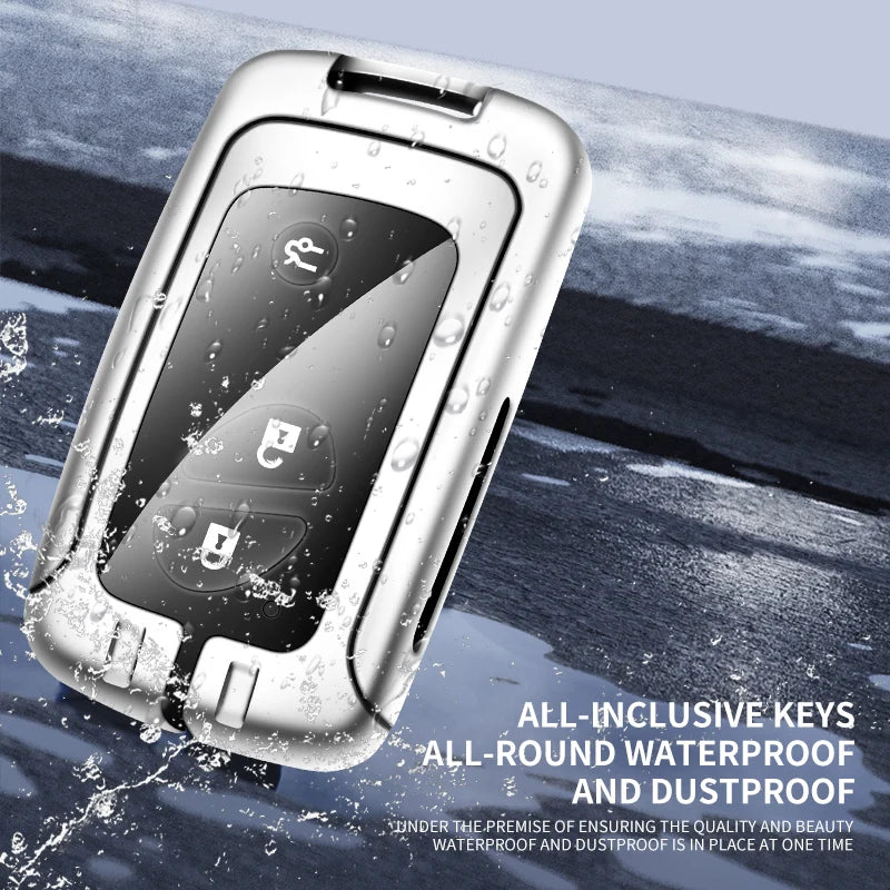 Zinc Alloy Car Smart Remote Key Fob Case Cover Holder Shell For Lexus IS250 CT200 CT200h RX270 RX350 RX450 Keychain Accessories