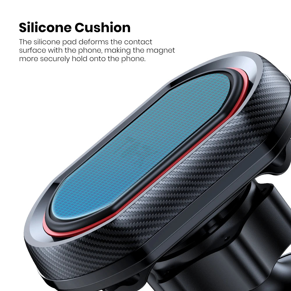TOPK Car Phone Holder Dashboard Mount [Super Strong Magnet] Magnetic Car Mount Phone Stand For iPhone15 Samsung Car Phone Mount