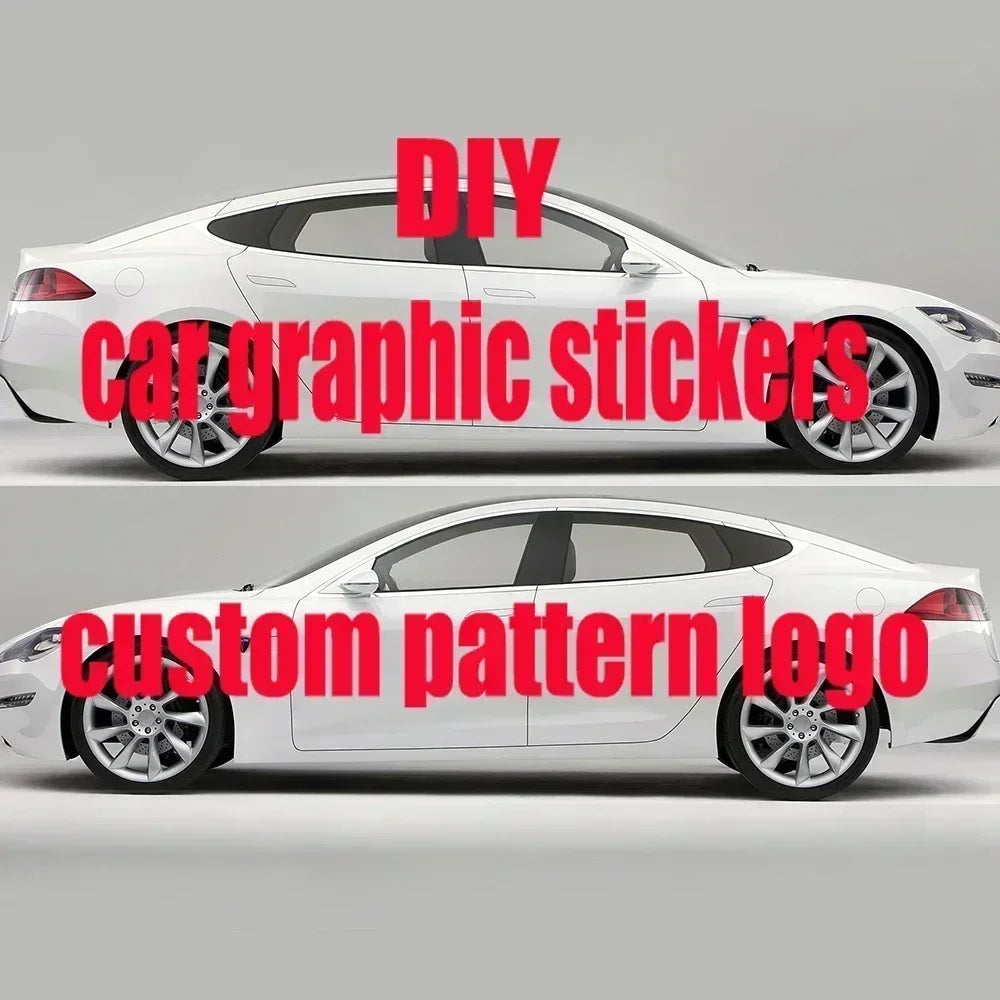 dragon animal Car Decal Protective Film Vinyl Itacar Racing Side Graphics Wrap Accessories Spray Paint Car Stickers