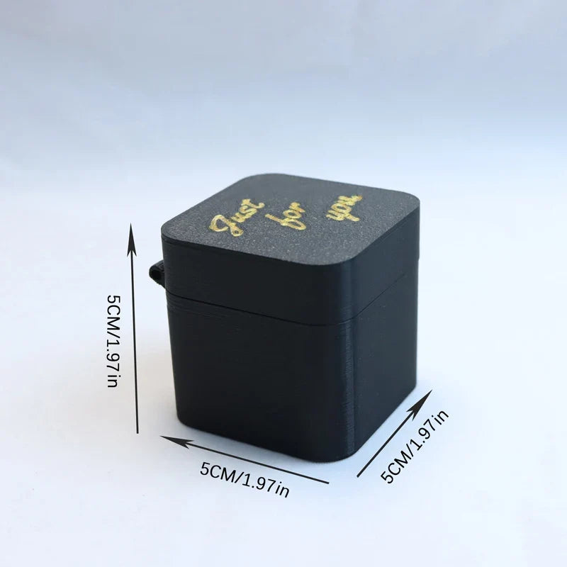 Funny Christmas Office Desk Decoration - Creative Prank Gift 'Middle Finger in Box' Home Decor Item for Holiday Gifting