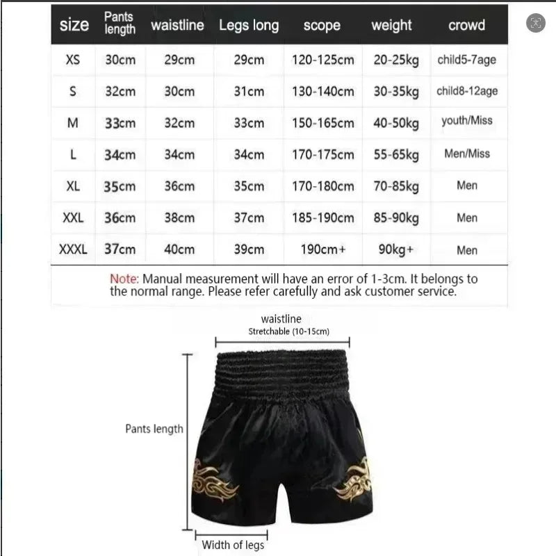 2026 Summer YOKKAO Edition Muay Thai Shorts Martial Arts Fighting Sports Professional Men's Shorts Polyester Fiber No Stretch