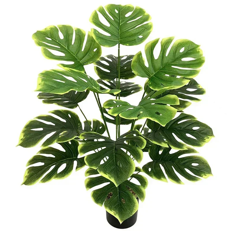 Large Artificial Monstera Tree