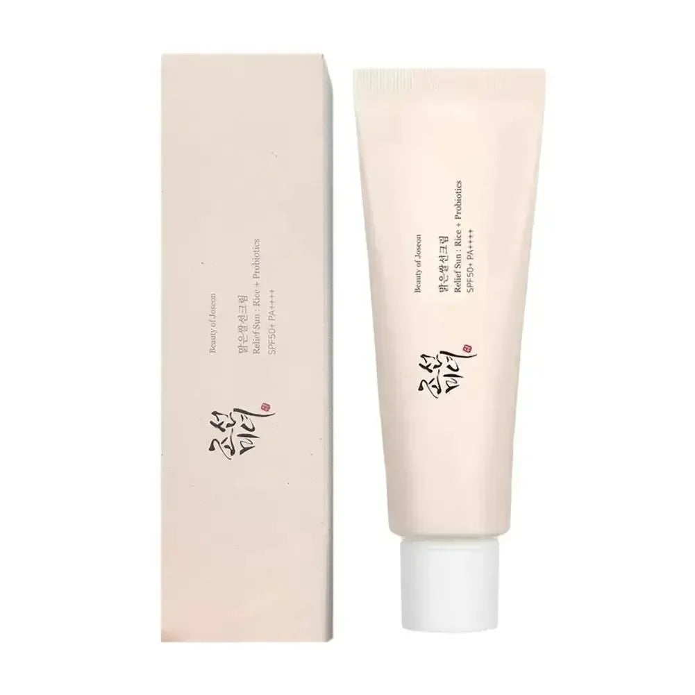 Beauty of Joseon 50ml Relief Sun Rice Probiotics Sunscreen SPF50+ PA++++ Moisturizing Facial Serum Sun Cream Korean Skin Care
