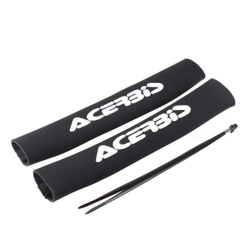 Universal 350mm Motorcycle Front Fork Protector Shock Absorber Guard Wrap Cover For ATV Dirt Pit Bike Scooter Motocross Parts