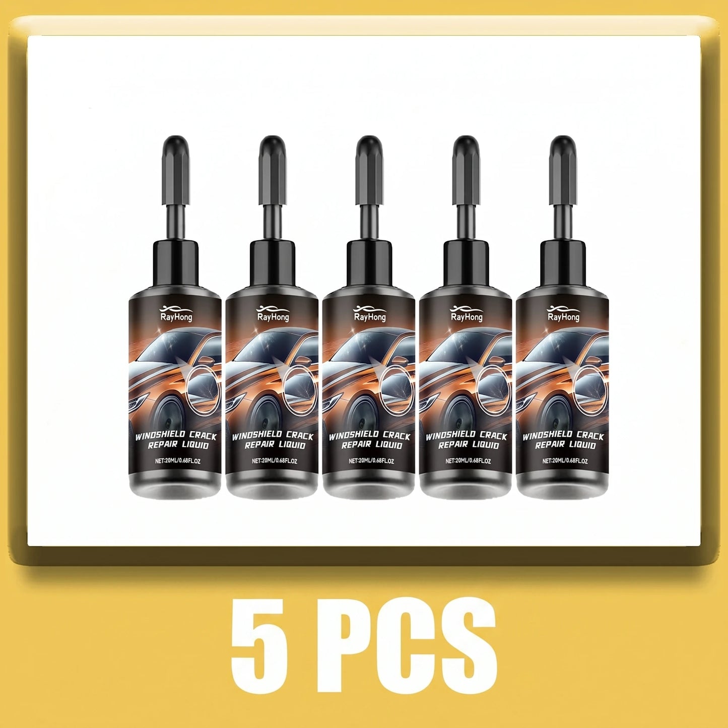 Quick Cure Windshield Crack Repair Fluid Invisible Restore Resin Windscreen Scratch Fix Liquid Glass Curing Glue Car Accessories