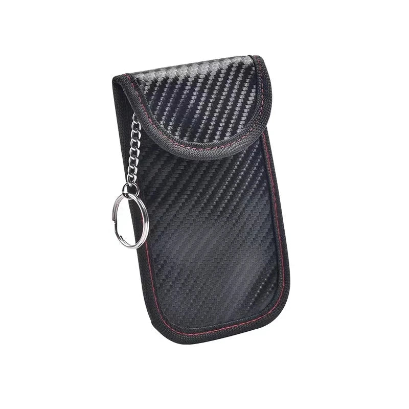1Car Key Signal Shielding Box Faraday Cage Remote Control Package Keyless Rfid Shielding Package Car Accessories
