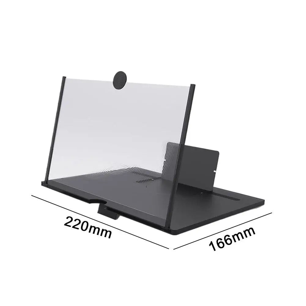 10Inch Cell Phone Screen Amplifier Mobile Phone Holder Mobile Phone HD Portable Phone Screen Video Magnifier Stand Bracket
