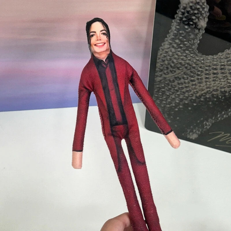 Pop King Michael Jackson Stuffed Doll Flexibly Movable Joints Handwoven Toys  For Fan Gifts For Home Decoration 2026 New Gifts