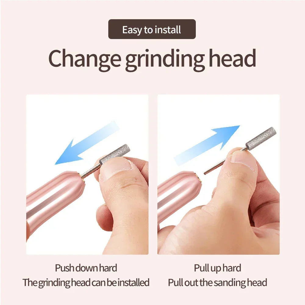 Portable Multi-Function Nail Drill