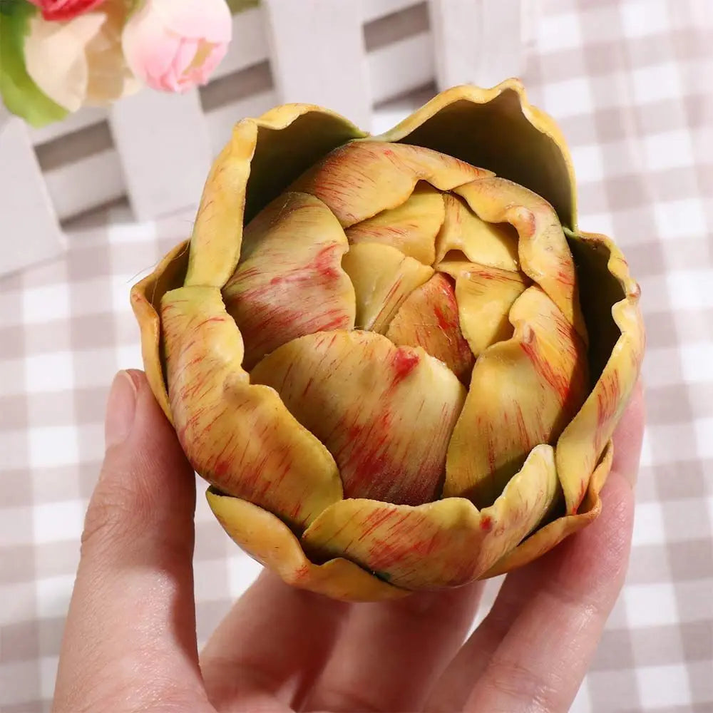 artificial plant green home kitchen vase filler artificial artichoke artificial decorations home decorations faux artichokes