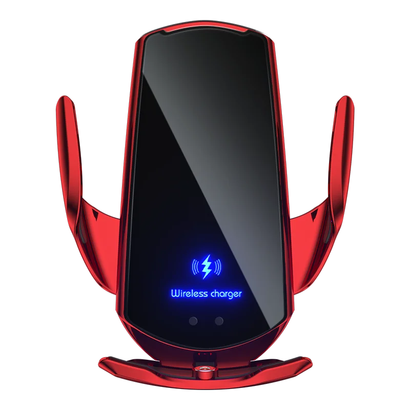 New Upgrade Car Magneti Mobile Phone Holder 15W Wireless Charging Portable Cellphone Bracket Stand In Auto Interior Accessories
