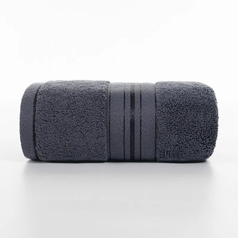 Cotton Bathroom Towels Set Multi Size - 1/4/6PCS Thick Absorbent Bath Face Towels Luxury Sport Towels Gift Set for Home And Gym