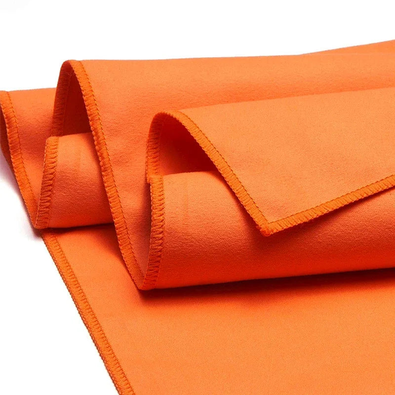 Microfiber Quick Dry Gym Towel Silver ION OdorFree Absorbent Fiber Fast Drying Workout Gear for Body Sweat Working Out