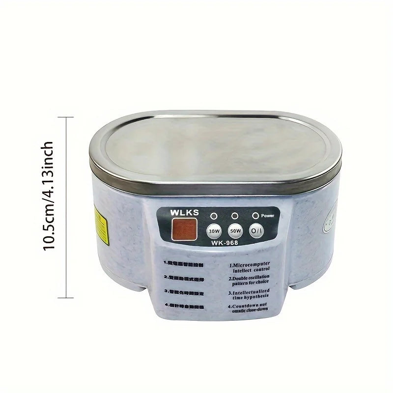 628ml Ultrasonic Cleaner Ultrasonic Bath for Jewelry Parts Glasses Circuit Board Cleaning Machine Ultrasound Jewelry Cleaner