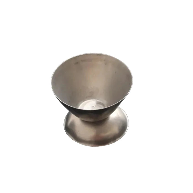 Stainless Steel Alum Cup Jewelry Gold Silver Melting Alum Container 45mm 70mm 95mm Borax Cooking Bowl Jewelry Processing Tool