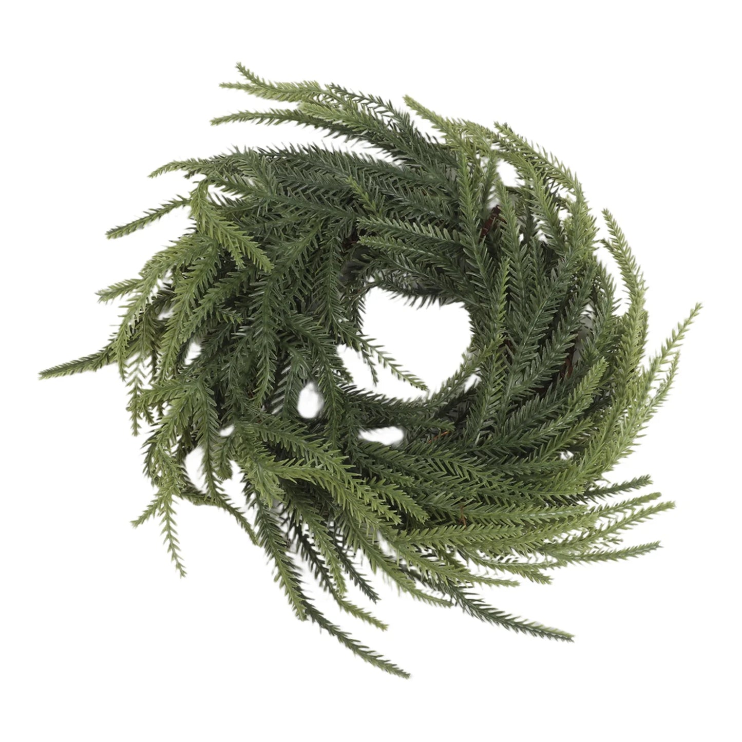 Festive Home Decor Wreath Door Christmas Wreath Space-Efficient Storage Soft Rubber Material Indoor Outdoor Use Reusable Design
