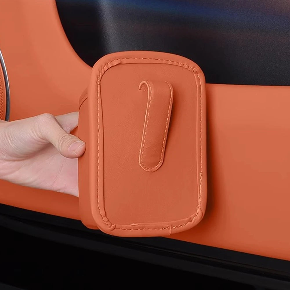Car Door Cup Holder Box Universal Drink Rack Storage Bin Back Clip Design Car Seat Back Water Cup Box Organizer Pocket