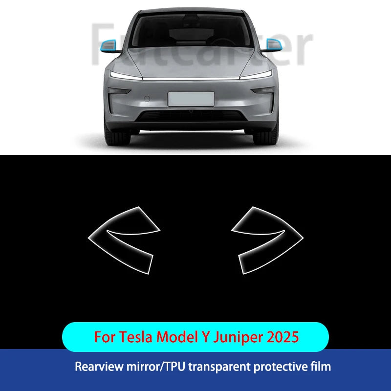 For Tesla ModelY Juniper2025 TPU Transparent Sticker Body Accessories Styling Pre-Cut Paint Protection Film Car Clear Kit Sticke