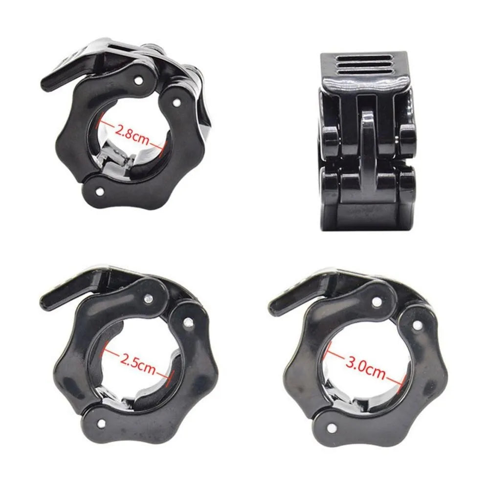 1 Pc  Spinlock Collars Barbell Collar Lock Dumbell Clips Clamp Weight Lifting Bar Gym Dumbbell Fitness Body Building 25/28/30mm