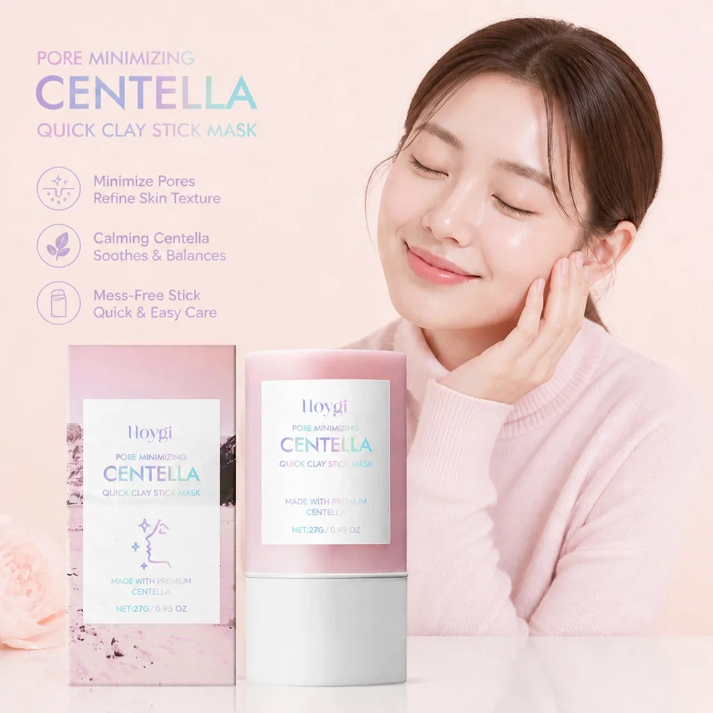 Centella Clay Stick Mask 27g Pore Minimizing Oil Control Deep Cleansing Remove Blackheads Refreshing Solid Facial Care Mask