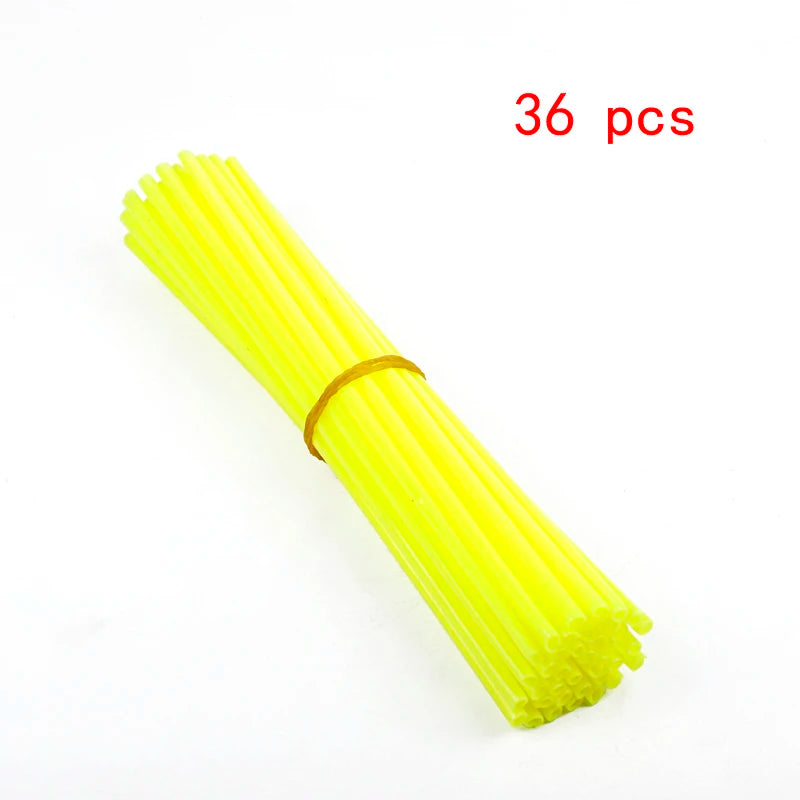 Universal Motorcycle 36/72Pcs Wheel Rim Spoke Wrap Kit Skins Protector Cover For SX SXF EXC TC TE KXF CRF YZF WR YZ RM Motocross