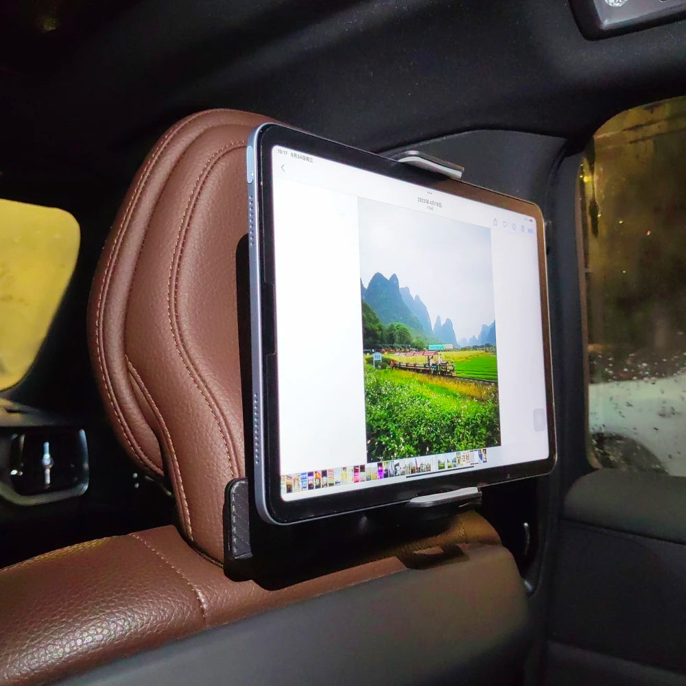 Phone Holder Tablet Rack For Volvo S60 XC60 V60 S90 XC90 V90 For Panamera Smart #3 Car Back Seat Bracket For IPAD Support Hook