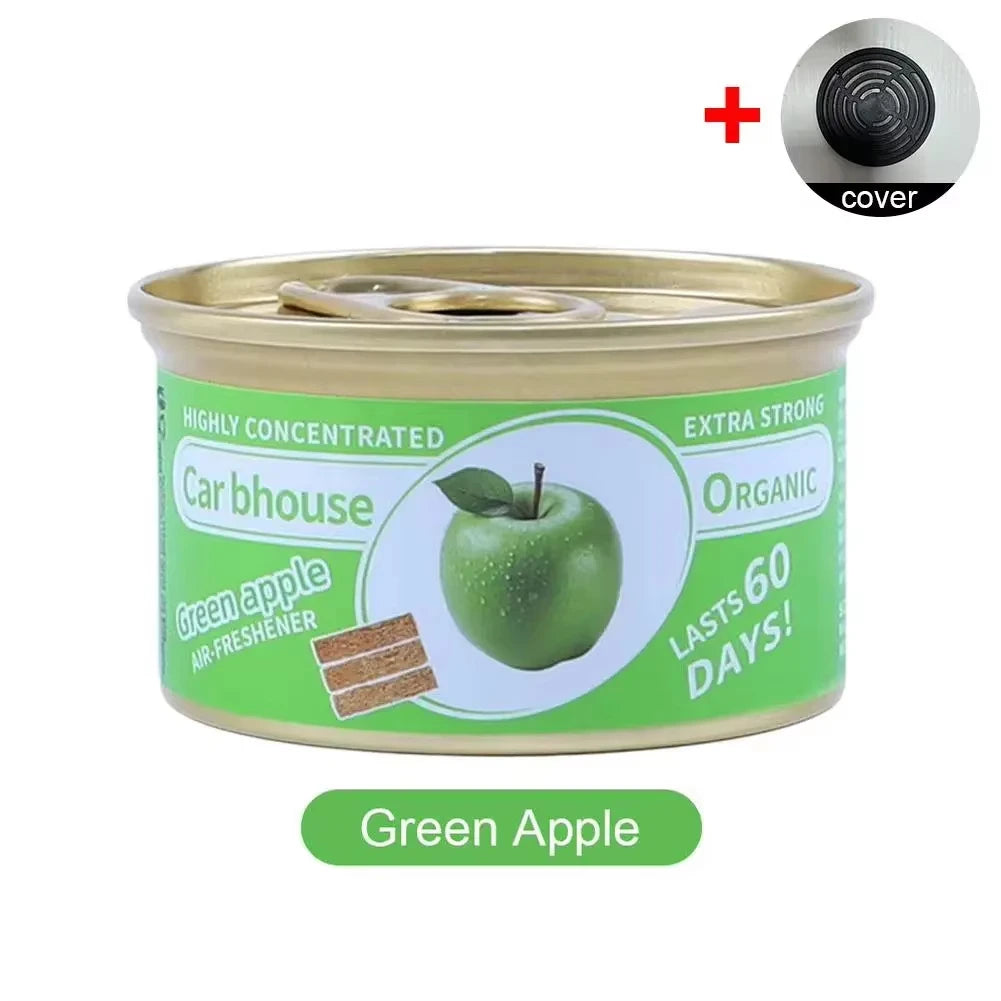 High-end Car Aroma Diffuser, Small Wooden Fragrance Canister, Car Perfume, Car Balm, Car Ornament