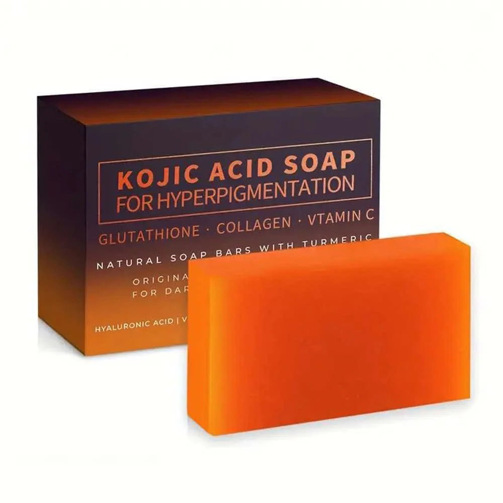 Kojic Acid Dark Spot Remover Whitening Soap Handmade Skin Care Deep Cleaning Moisturizing Cleansing Essential Soap Brighten Skin