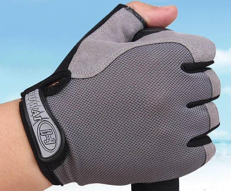 Gym Gloves for Men Women Fingerless Training Cycling Gloves Sports Fitness Motorcycle Mtb Anti-slip Gloves Bicycle Accessories