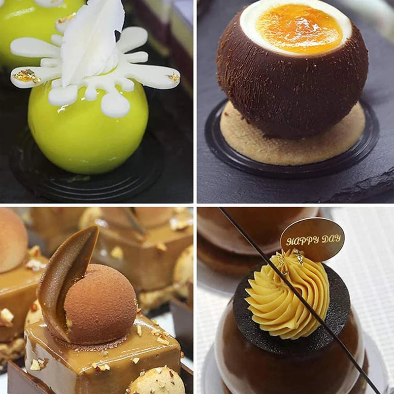 3D Sphere Silicone Mold For Mousse Cake Baking Ball Shape French Dessert Chocolate Truffle Pastry Tools Kitchen Accessories Item