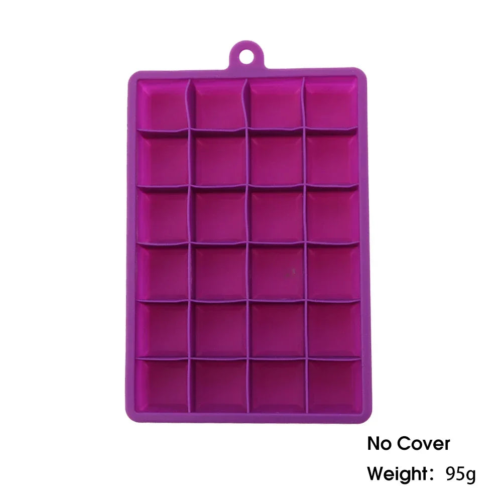 24-Hole Silicone Ice Cube Tray