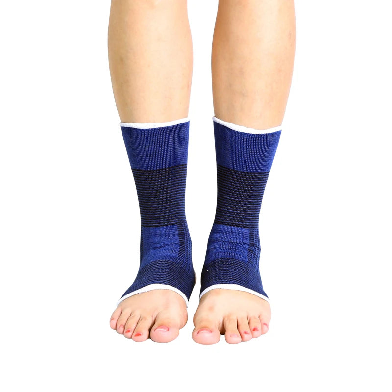 1Pair Multi-Sport Knitted Breathable Ankle Brace LZD Basketball Football Gym Running Compression Support Stability Protector