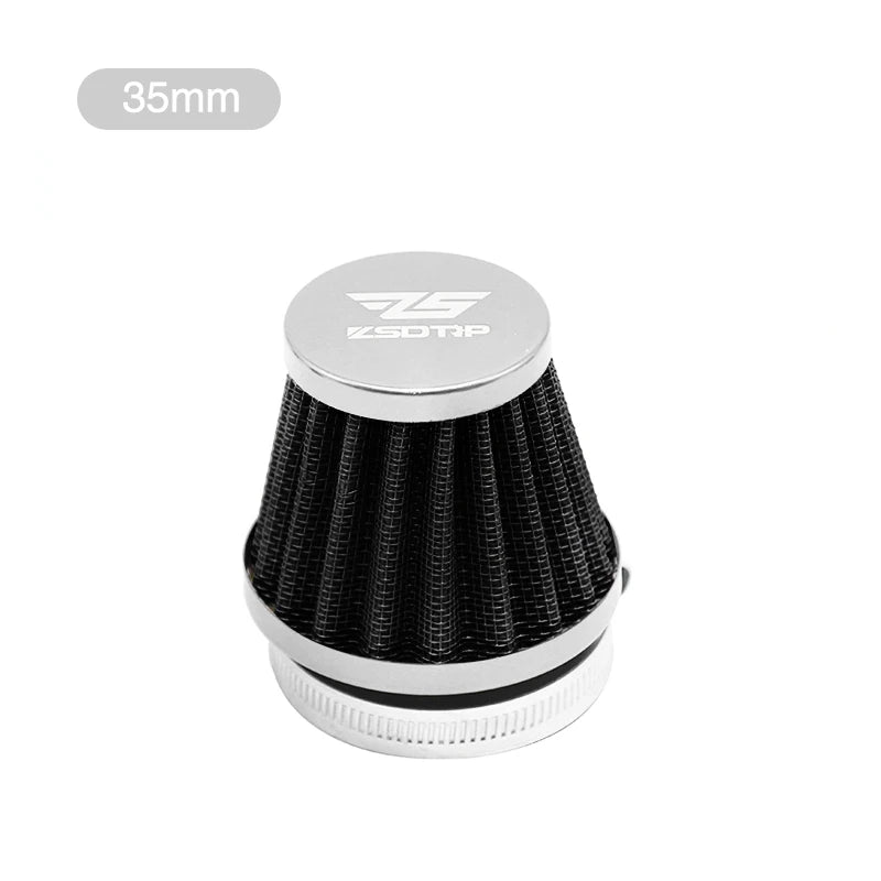 ZSDTRP Universal Motorcycle Carburetor Clamp-On Air Filter 35mm 38mm 42mm 45mm 50mm 55mm 58mm Inlet Tapered Cleaner