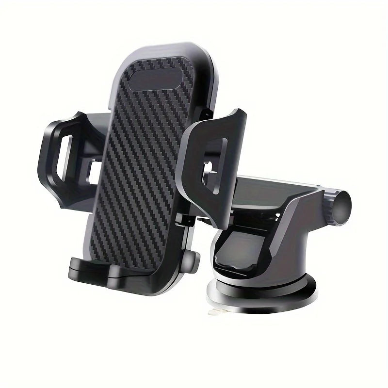 Car Phone Holder Sucker Mount Stand Suction Cup Cellphone Support In Car For IPhone15 Xiaomi Huawei Samsung Mobilephone Bracket