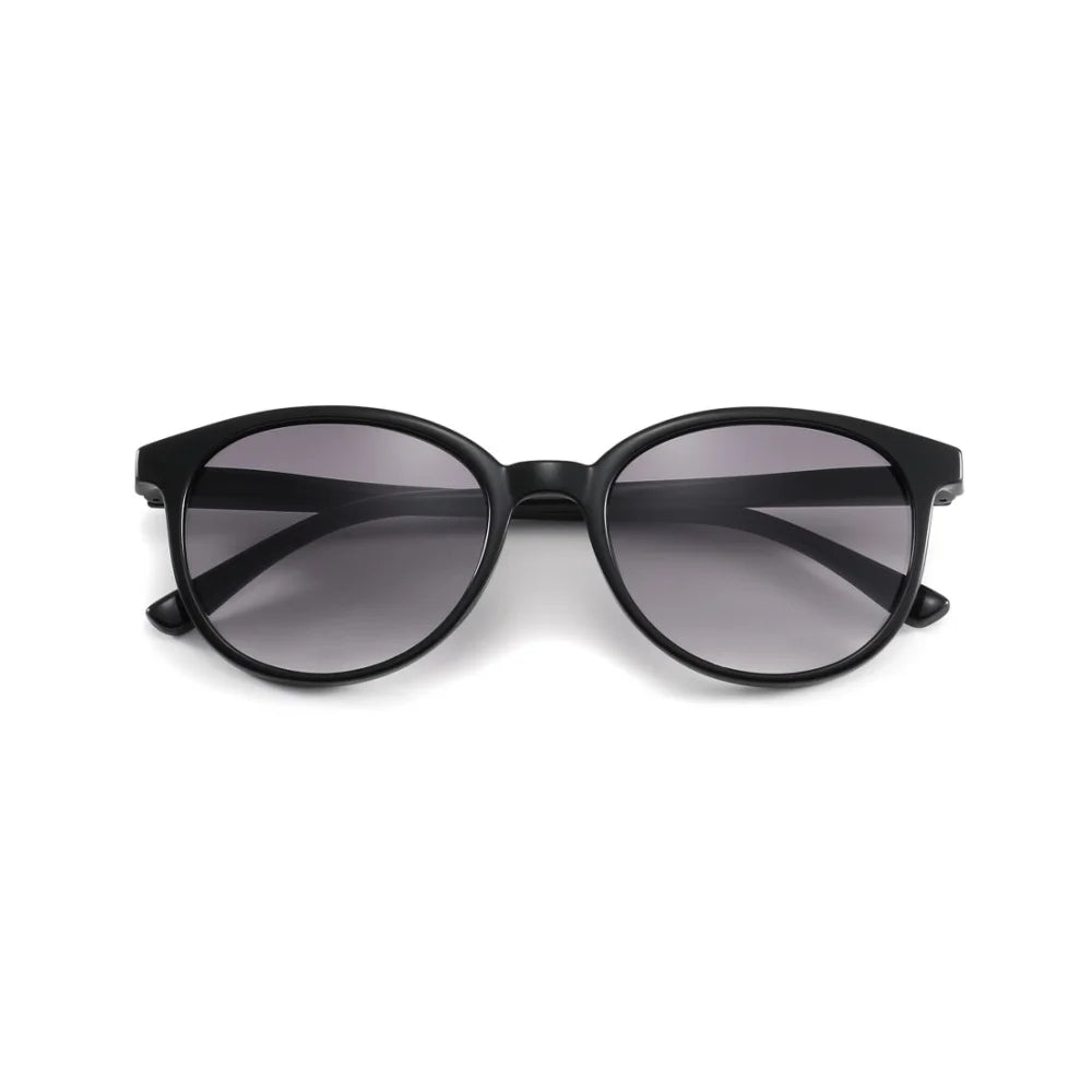 MODFANS Reading Glasses For Women and men,Classic Round Sunglasses Readers Frame with Spring Hinge Eyeglass Diopter+0.5 ~ +4.0