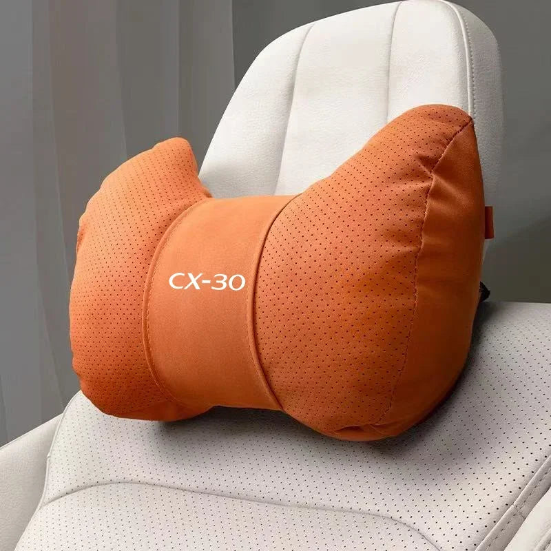 For Mazda CX-30 Skyactiv Car Headrest Neck Support Seat Lumbar Cushion Soft Neck Pillow Automobile interior Accessories