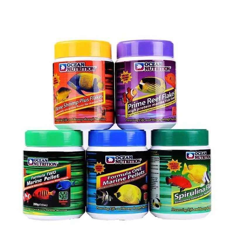Ocean Nutrition DRY Marine FOODS FORMULA FLAKE FOODS™ FORMULA PELLET FOODS
