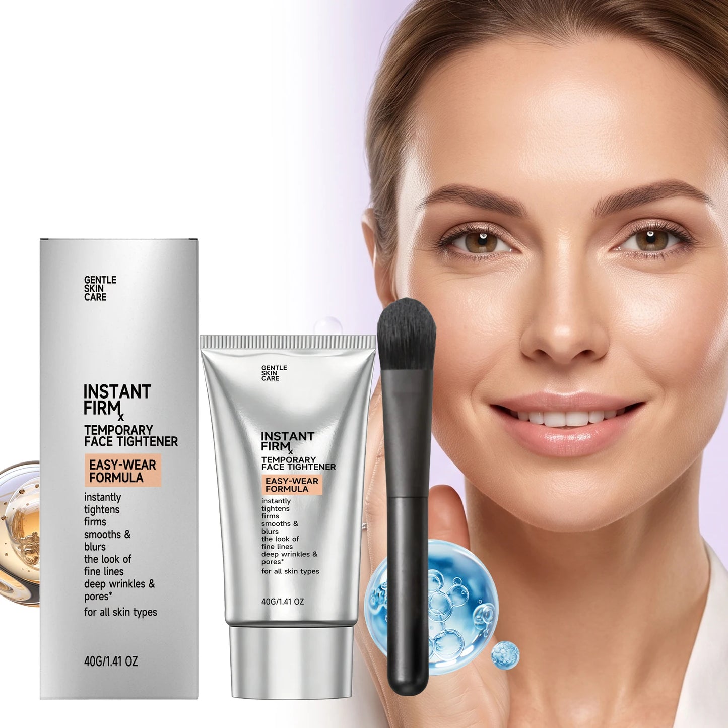 Instant Firming Face Cream Anti-Aging Benefits Firming Smoothing Fine Lines Deep Wrinkles Moisturizing Eye Cream Skin Care