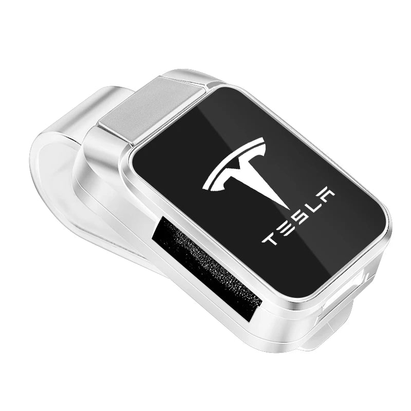 Car Glasses Clip Car Sun Visor Automotive Hanger Clip Ticket Card Mount Clips for TESLA MODEL 3 MODEL Y MODEL X