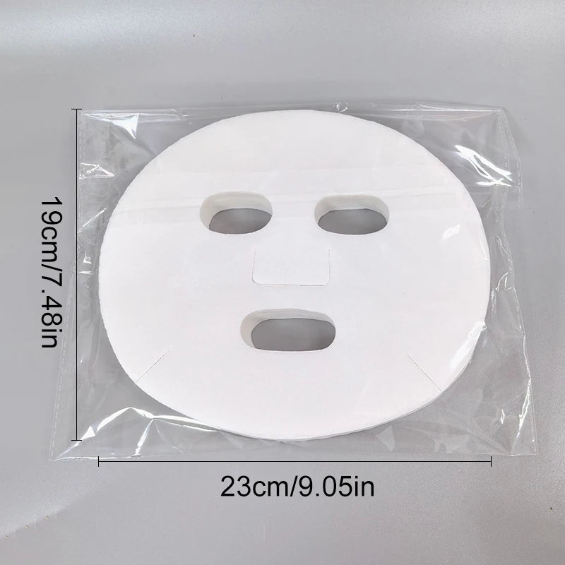 500/100pcs Disposable Facial Mask Sheets Ultra Thin Facial Tissue Cosmetic Cotton Mask Paper Beauty Salon Skin Care Tools