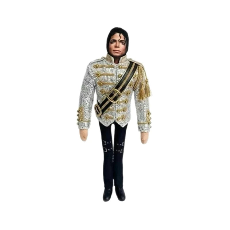 Pop King Michael Jackson Stuffed Doll Flexibly Movable Joints Handwoven Toys  For Fan Gifts For Home Decoration 2026 New Gifts