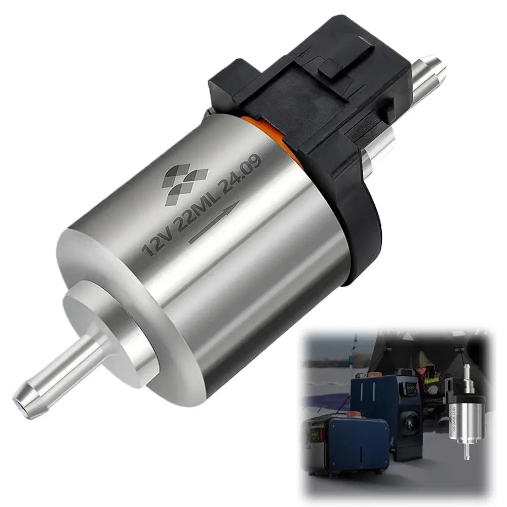 12V 22ML Parking Heater Fuel Pump Pulse Oil Pump For 5KW/8KW Diesel Air Heaters Low Noise Pulse Pump Universal for Diesel Heater