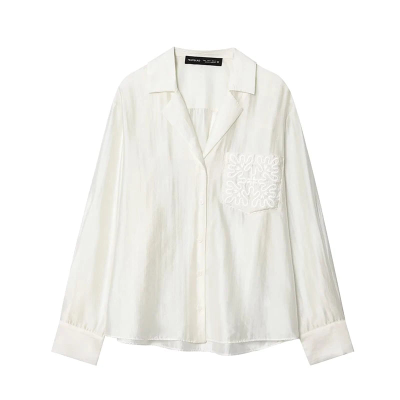 2026 New Women's Spring Shirts Fashion Loose Elegant Office Shirts Chic Street Comfort Youth Travel Holiday Shirt Tops